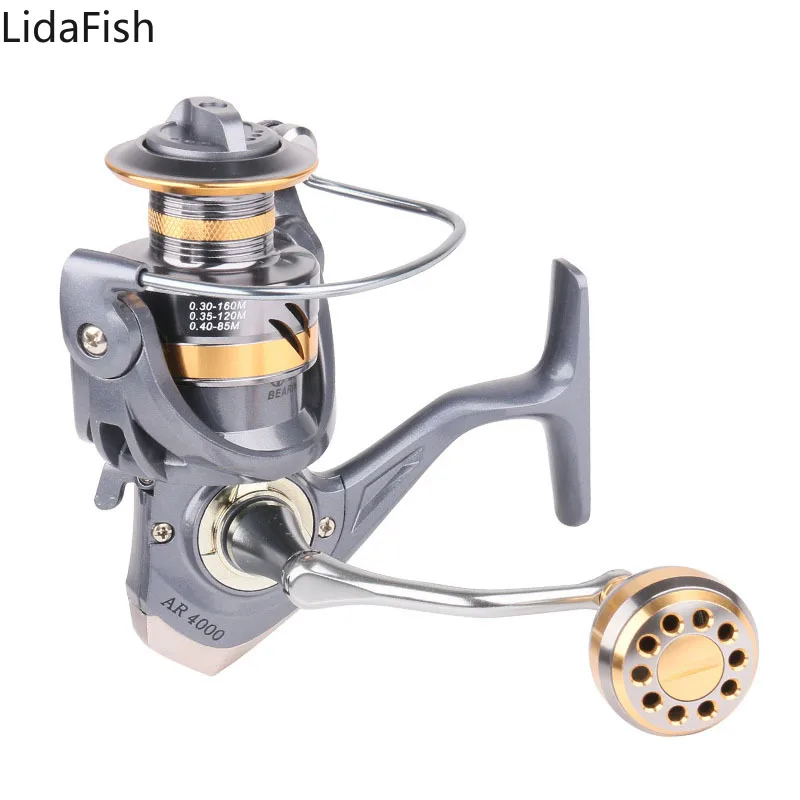 

Spinning Fishing Reel 2000-7000 Series Aluminum Spool 5.2:1 Max Drag 6kg Saltwater Carp Fishing