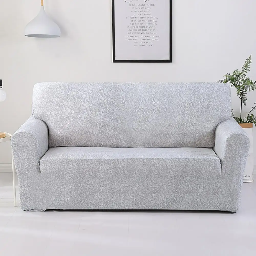 Magnolia Solid Color Sofa Cover Big Elasticity Stretch Couch Cover Loveseat Sofa Corner Sofa Towel Furniture Cover 1/2/3/4 Seater - Цвет: Magnolia