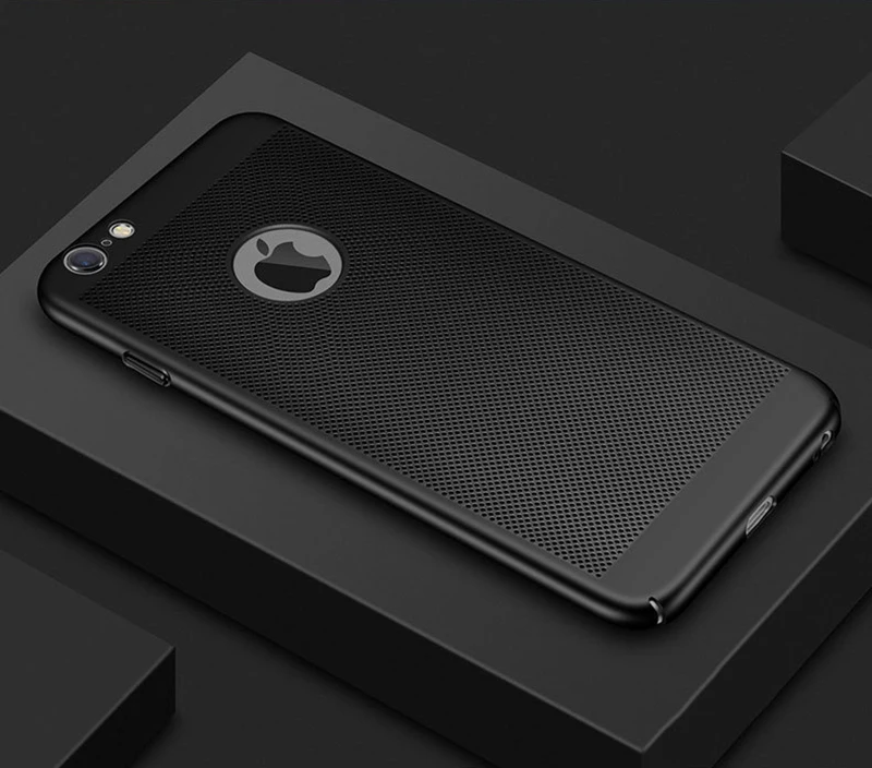 Роскошный Ультратонкий чехол для телефона с рассеиванием тепла iPhone X 10 XS XR