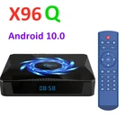 ТВ-приставка X96Q MAX, Android 10, 4 + 64 ГБ, 2,4 ГГц, Bluetooth