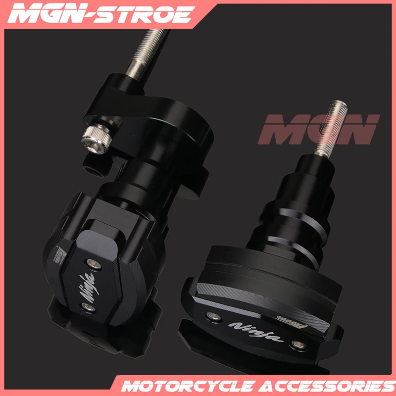 Мотоцикл CNC Краш Pad рамка ползунок Защитная защита для ZX6R ZX636 ZX-6R ZX 636 6R 2007 2008 07 08 |