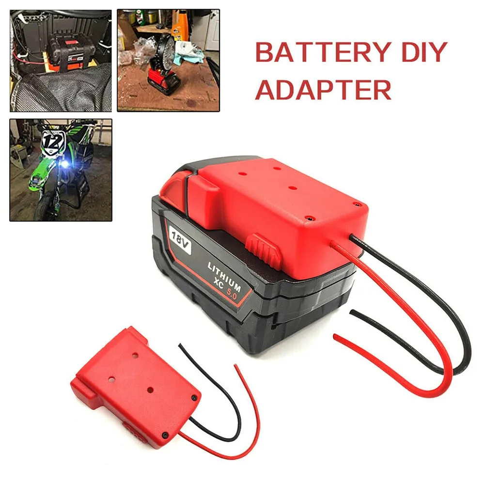 

Адаптер питания для литий-ионной батареи Milwaukee M18, 1 шт.