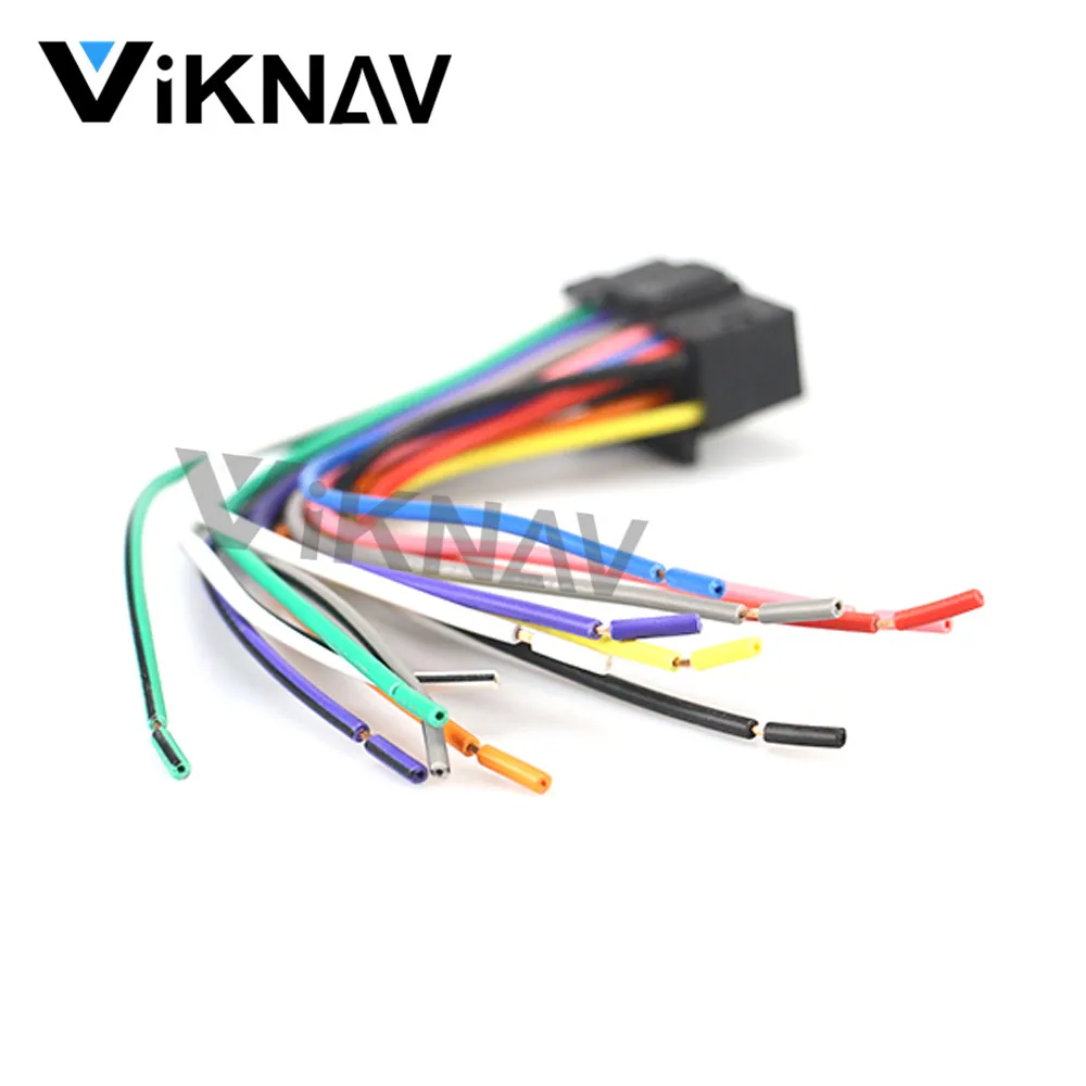 

HEAD CABLE FOR-Sony-JVC Car Connector Cable Wiring Harness Adapter 15-009