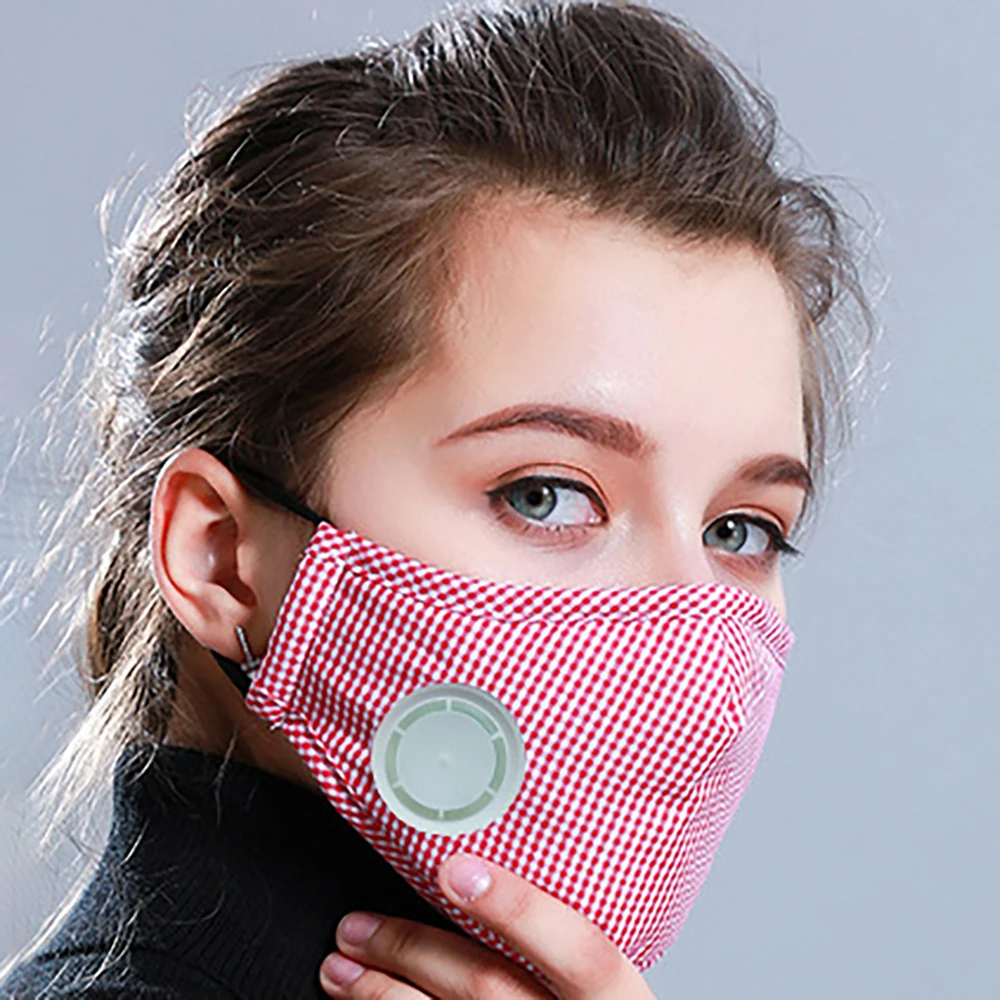 Моющийся многоразовый PM2.5 намордник пылезащитный респиратор защитная маска с дыхательным клапаном для активного отдыха велосипедная маска