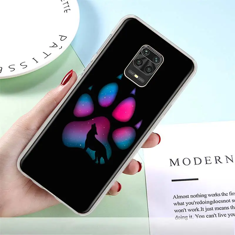 

Cute Cat Dog Claw Paw Phone Case for Xiaomi Redmi Note 9S 8T 8 Pro 9 7 9A 8A 7A K40 K30 10 Pro Hard PC Back Cover Fundas