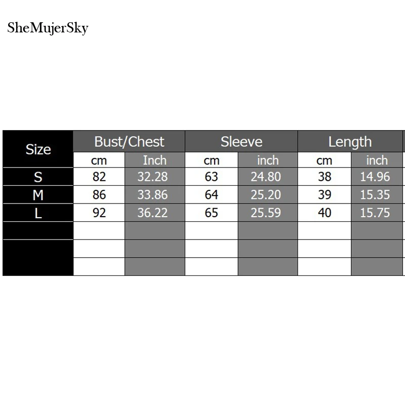 

SheMujerSky Women White Blouse Spliced Mesh Print Long Puff Sleeve Tops 2019 Short Shirts chemise femme
