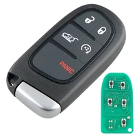 433mhz 5 buttons convenient remote car key fob repalcement with 7953m 4a chip gq4 54t car key for jeep renegade 2014 2019