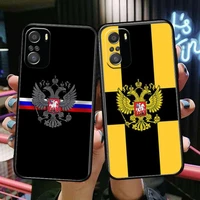 russia russian flags phone case for xiaomi redmi 11 lite 9c 8a 7a pro 10t 5g cover mi 10 ultra poco m3 x3 nfc 8 se cover