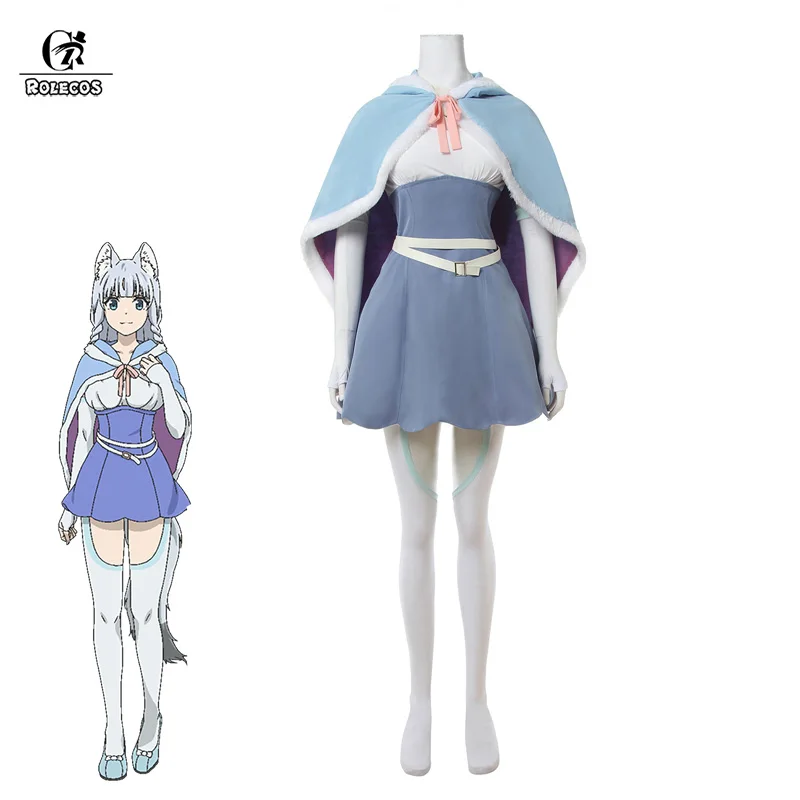 ROLECOS Hataage Kemono Michi косплей костюм аниме Shigure Rise Up платье на Хэллоуин накидка| |