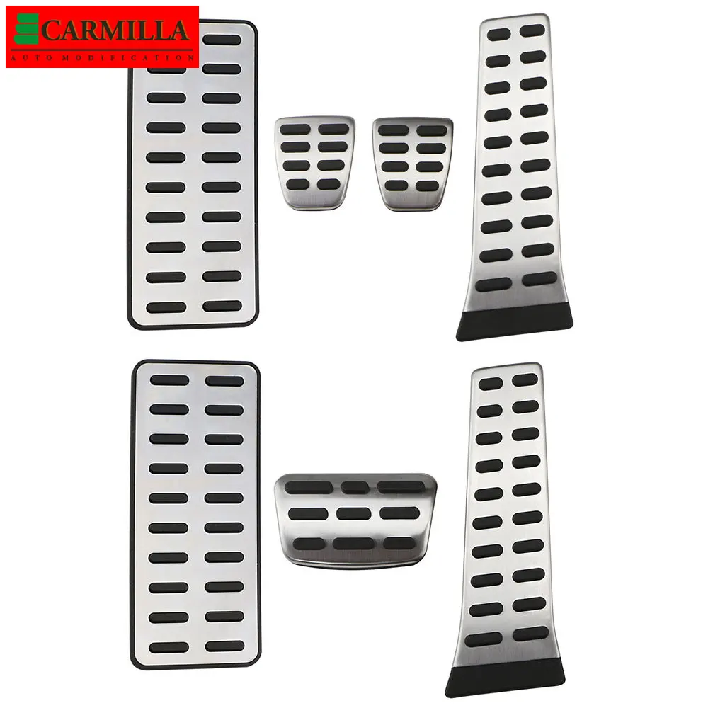 

Carmilla Stainless Steel Car Pedals for Kia K5 2009 2010 2011 2012 2013 2014 2015 2016 Gas Brake Dead Pedal Protection Cover