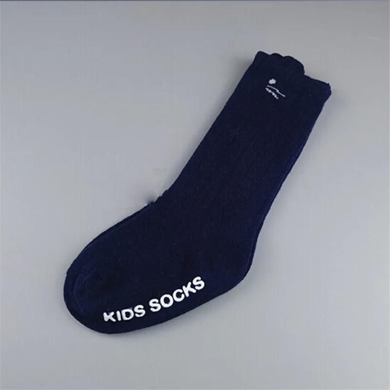 Гольфы с мультяшными героями для маленьких девочек Осенние хлопковые чулки