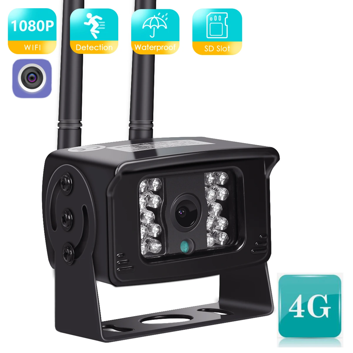 BESDER 4G 1080P SIM-карта Wi-Fi IP-камера Full HD 960P 720P металлический чехол мини-камера наружного