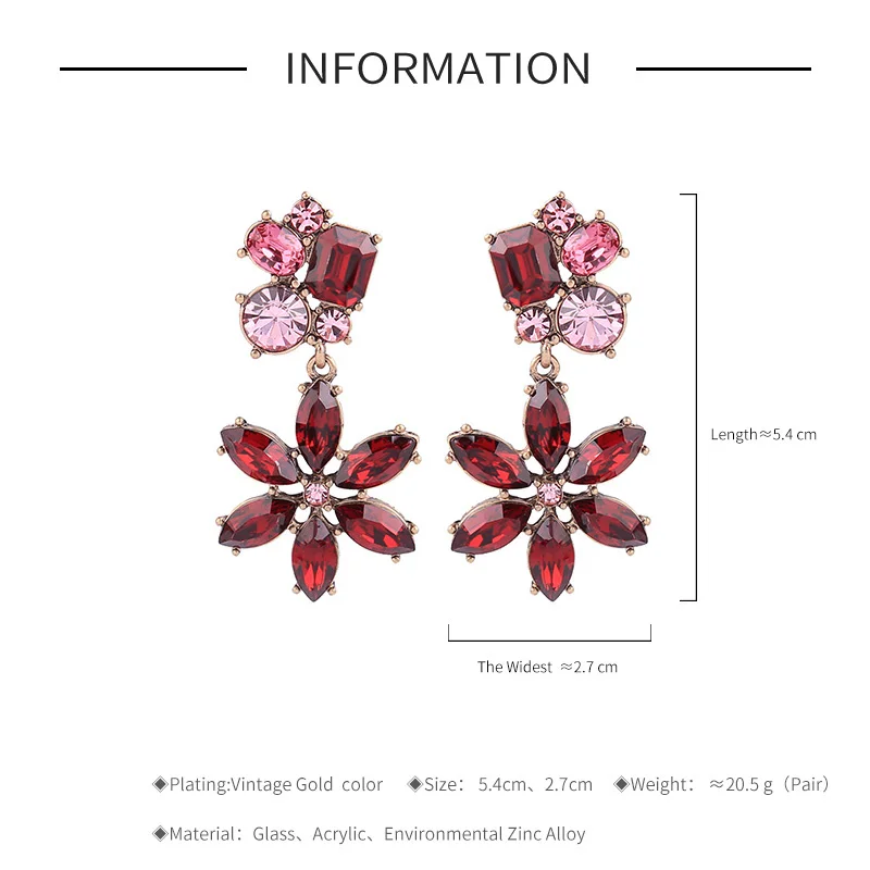 Женские Висячие серьги KISS ME брендовые дизайнерские из акрилового стекла с