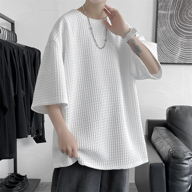 

Men T-shirts Woman T-shirt Tshirt Kpop Summer Short Sleeve Funny Luxury Black Loose Long Free Fire TOP Youth Oversize Tshirts S