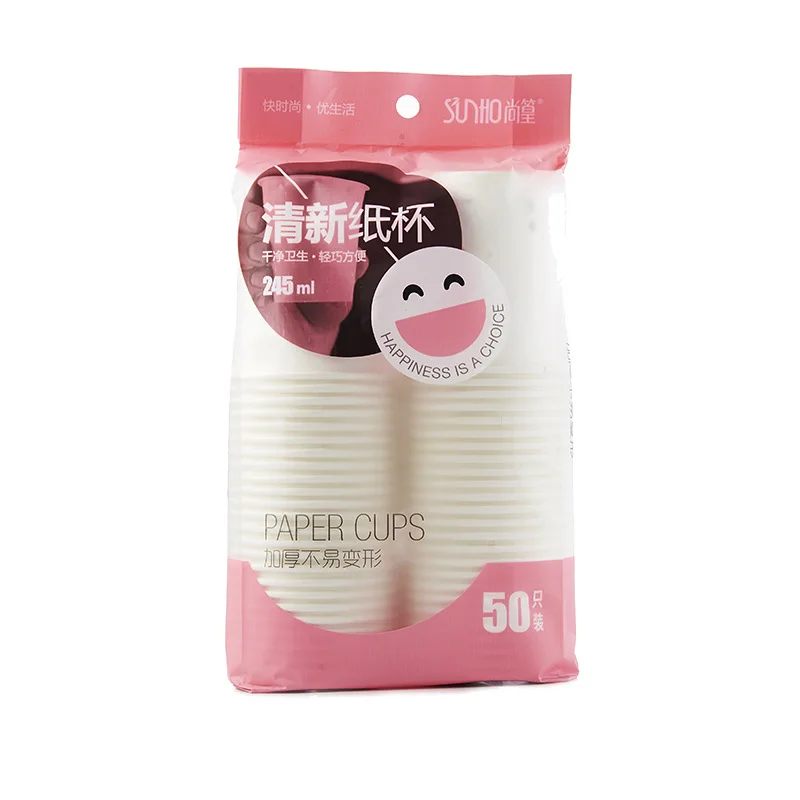 Одноразовая бумажная чашка уплотненная здоровье офисная чайная Питьевая