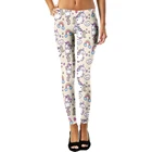 Леггинсы женские спортивные PLstar Cosmos, с 3D-принтом радужного единорога, размера плюс