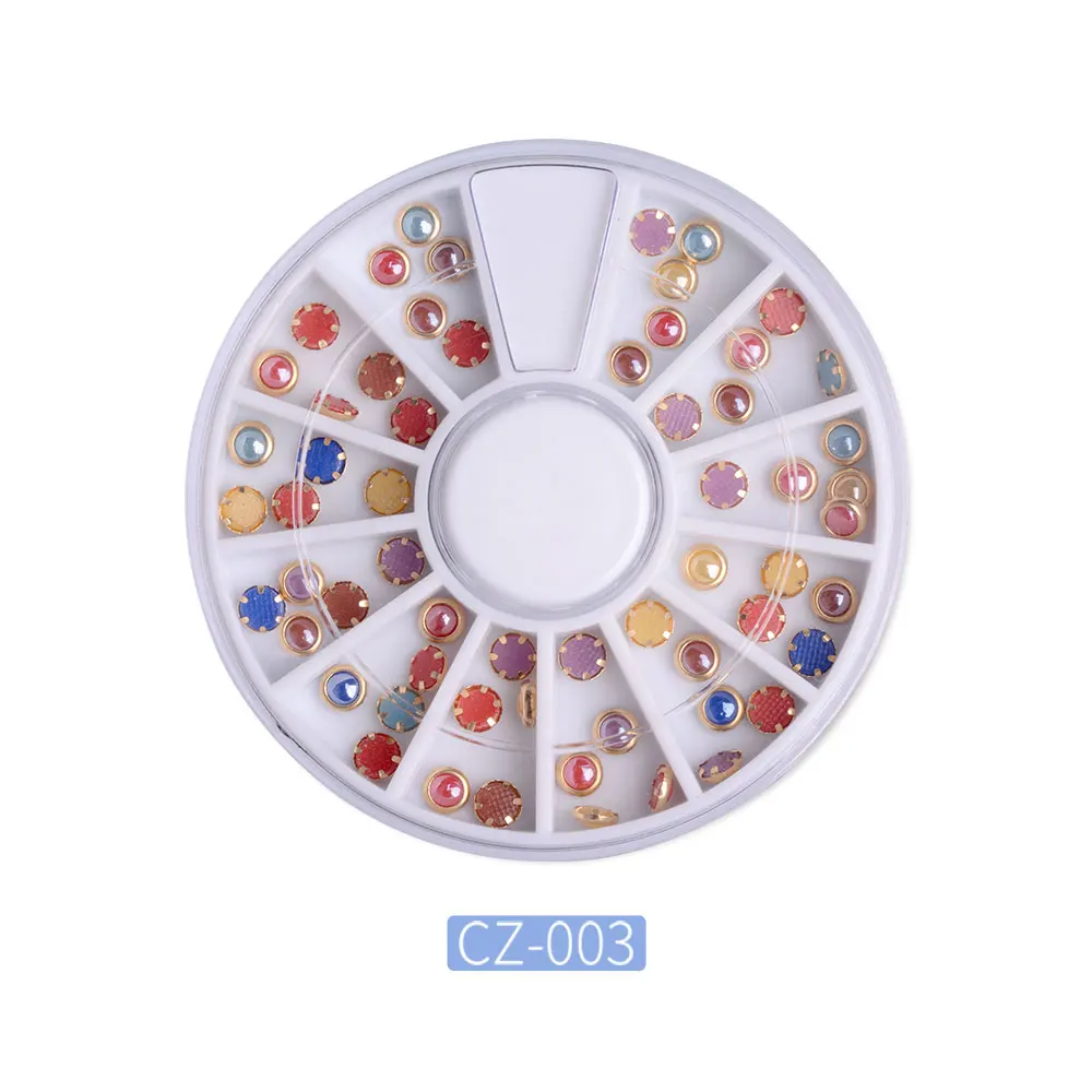 RS Стразы для ногтей украшения смешанные аксессуары используется с липким гелем
