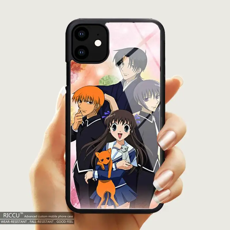 

Fruits Basket Japan anime Phone Case Rubber for iPhone 12 11Pro Max XS 6 6s 8 7 Plus X SE 2020 XR 12Mini Covers