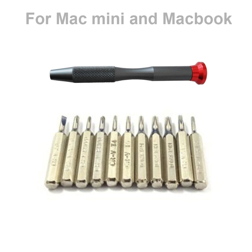 Набор отверток 12 в 1 Torx TR6 T8H TR9 * 2*1 5 P5 Y2.0 PH000 PH00 SL 2 0 для Macbook Mac Mini SSD набор
