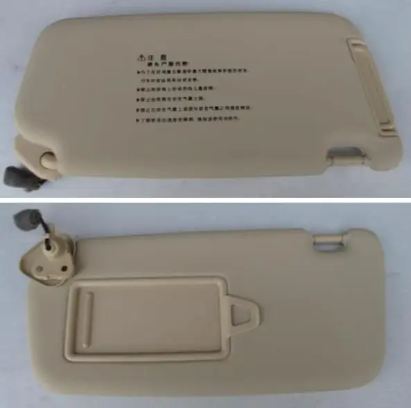 Накладная консоль Внутренний солнцезащитный козырек с зеркальным передним