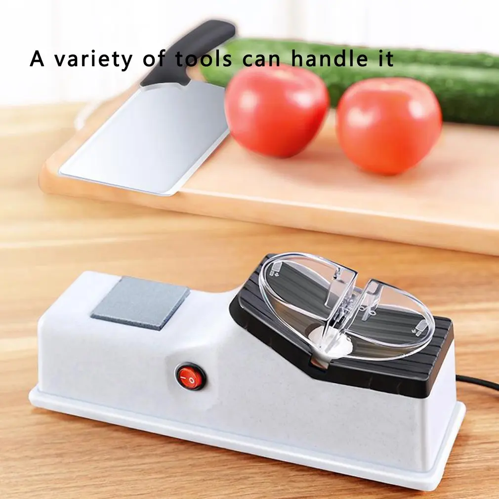 USB Electric Knife Sharpener Tungsten Diamond Ceramic Longer Service Life Scissors Grinder | Дом и сад