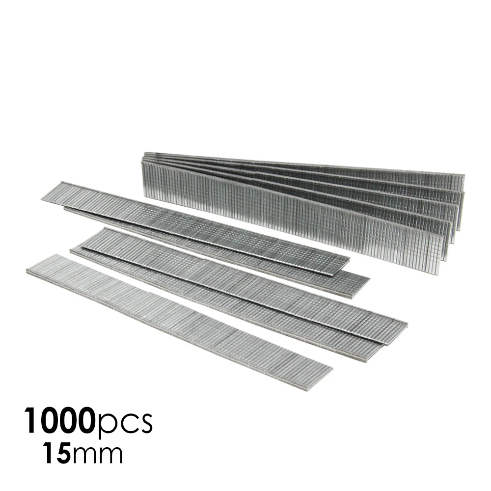 1000 шт. Т образные гвозди 15 мм для электрического степлера гвоздезабивной гвоздь
