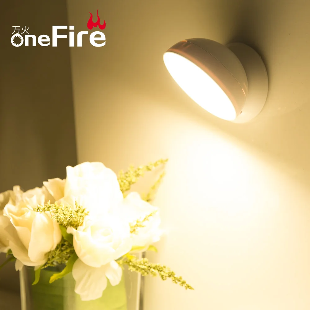 Onefire Night Light Туалет / WC Светодиодные датчики движения Лампа с датчиком