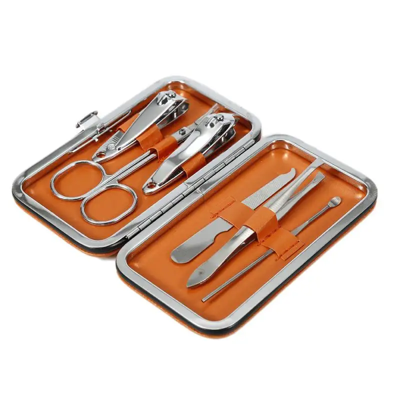 Профессиональный маникюрный набор 6 шт./компл. для ухода за ногтями инструмент