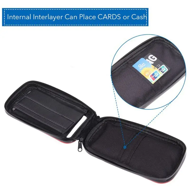 Waterproof Motorcycle Scooter Phone Holder Bag Motorbike Case for Mobile | Автомобили и мотоциклы