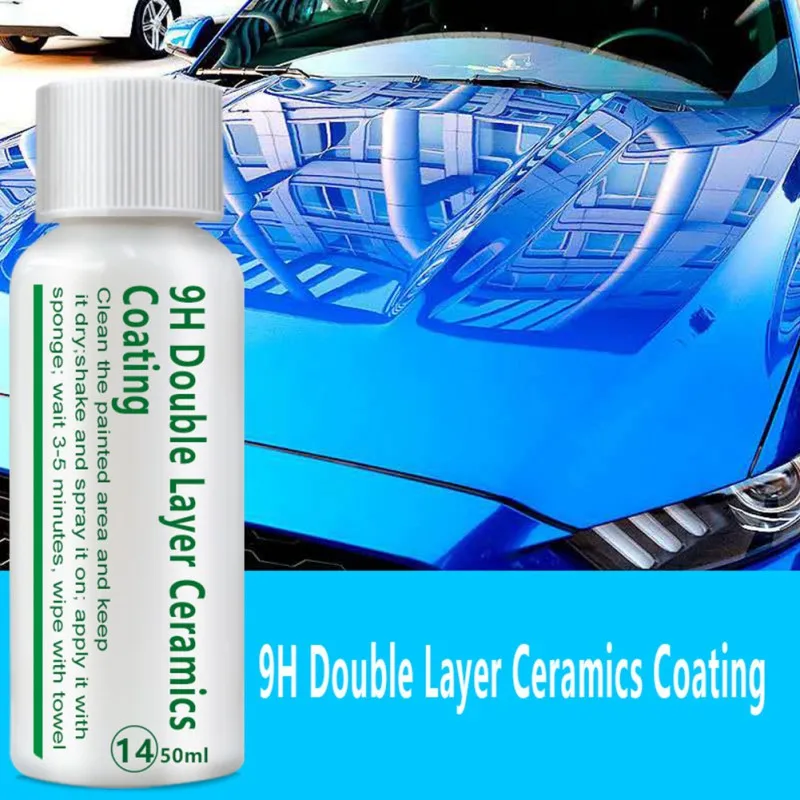 9H двухслойное керамическое s покрытие автомобильное жидкое нано краска набор