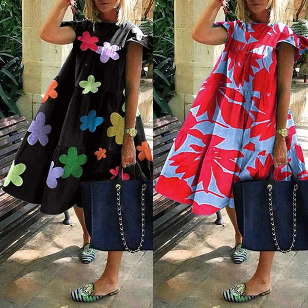 Женское однотонное лоскутное платье с коротким рукавом и v образным вырезом