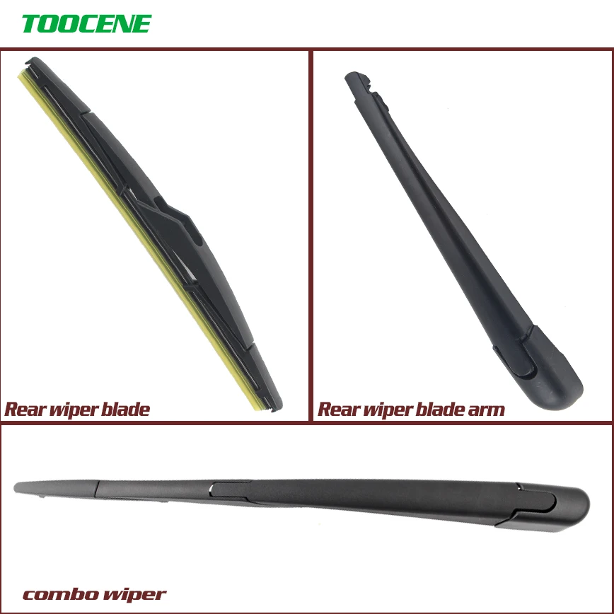 

Senwanse 12 inch Rear Wiper Bade and Arm for Opel Astra H 2004-2009 back windshield windscreen wiper blade