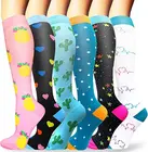 58 стили Компрессионные носки подходят для варикоза медсестер отек при сахарном диабете спортивные носки для занятий на открытом воздухе Для мужчин Для женщин Для мужчин носки для бега и велоспорта