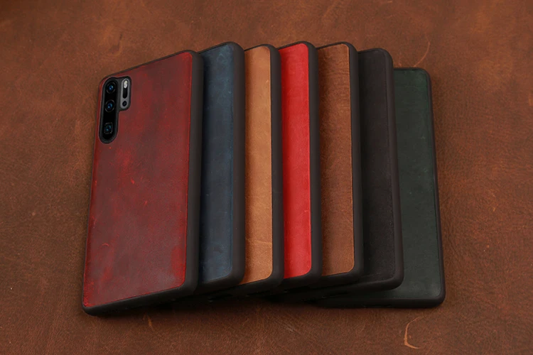Чехол для телефона из воловьей кожи для huawei P20 P30 lite mate 10 20 Pro Y9 P smart чехол Crazy Horse для Honor 8X9 10 20 lite чехол