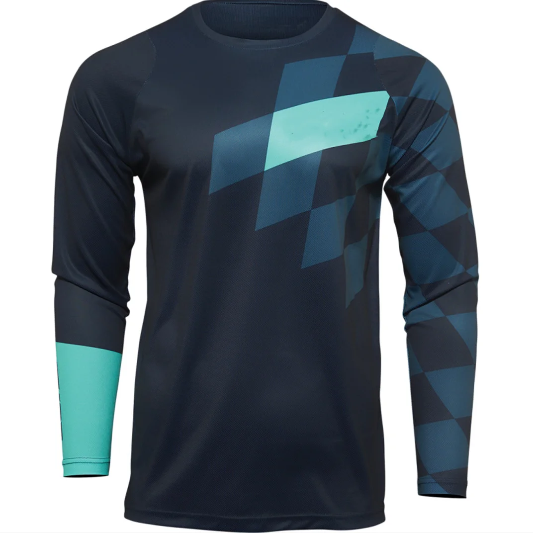 

Mountain Clothing Cross Motocross Wear Custom Quick Dry MTB Downhill Jersey Long Sleeve Bicycle Cycling Bike Downhill Shirts