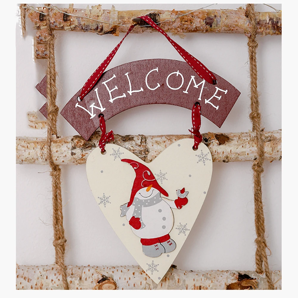 Кукла любви получает подвеску со списком креативное деревянное украшение для