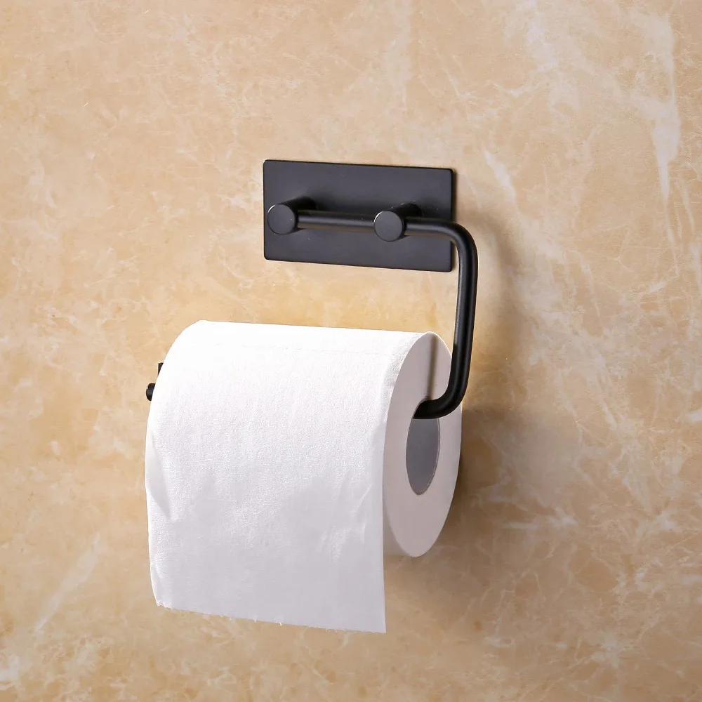 

Stainless Steel Toilet Paper Holder Modern Paper Towel Holder Wall-Mounted Type Suitable For Bathroom Kitchen Paper Holder