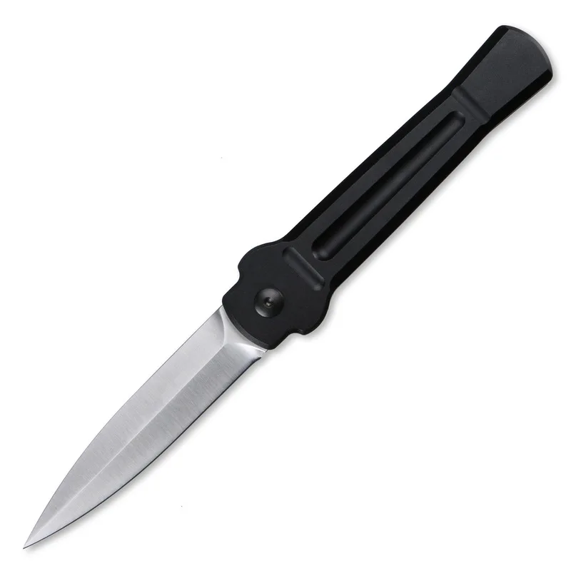 black LOVOCOO AKC X-treme складной нож AUS-8 лезвием с алюминиевой ручкой для кемпинга, охоты, рыбалки, выживания, кухонные ножи, инструменты для повседневного использования - Цвет: black