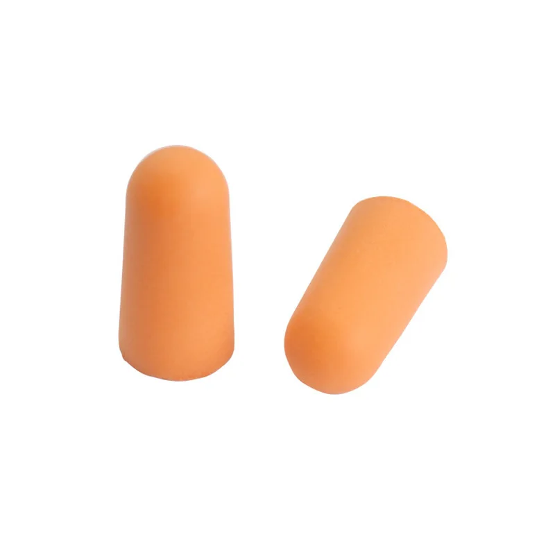 

10 Pairs Soft Orange Foam Ear Plugs Tapered Travel Sleep Noise Prevention Earplugs Noise Reduction For Travel Sleeping