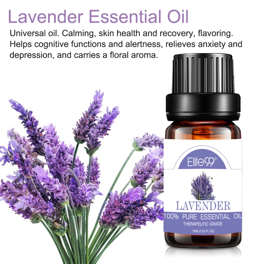 Elite99 8 шт. эфирные масла для диффузора ароматерапия Лаванда ванильное масло