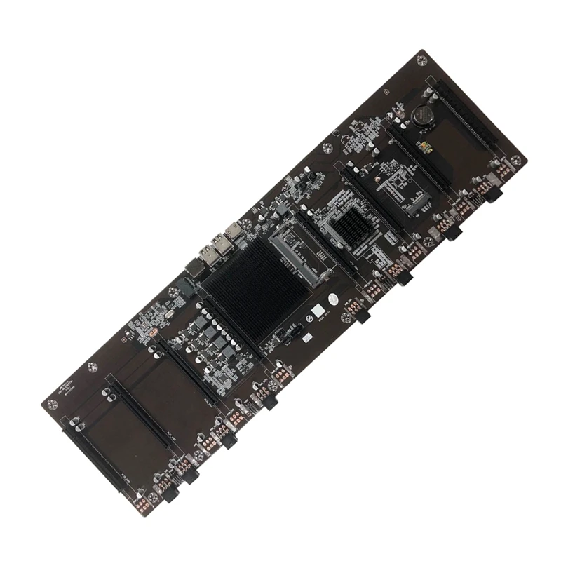 Материнская плата HM65 для майнинга 8xpcie 16X слот графической карты DDR3 памяти