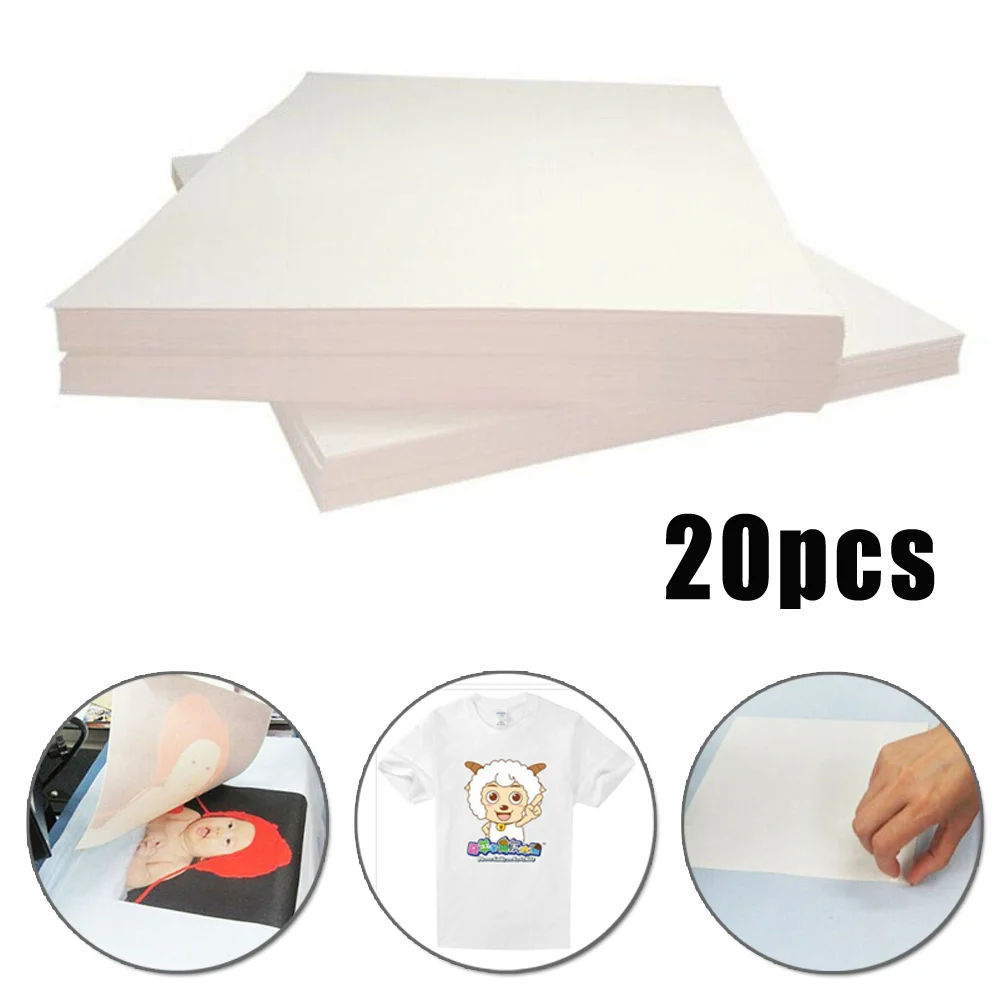 

Replacement Thermal Transfer Papers Set Industrial Supplies 20Pcs Sublimation