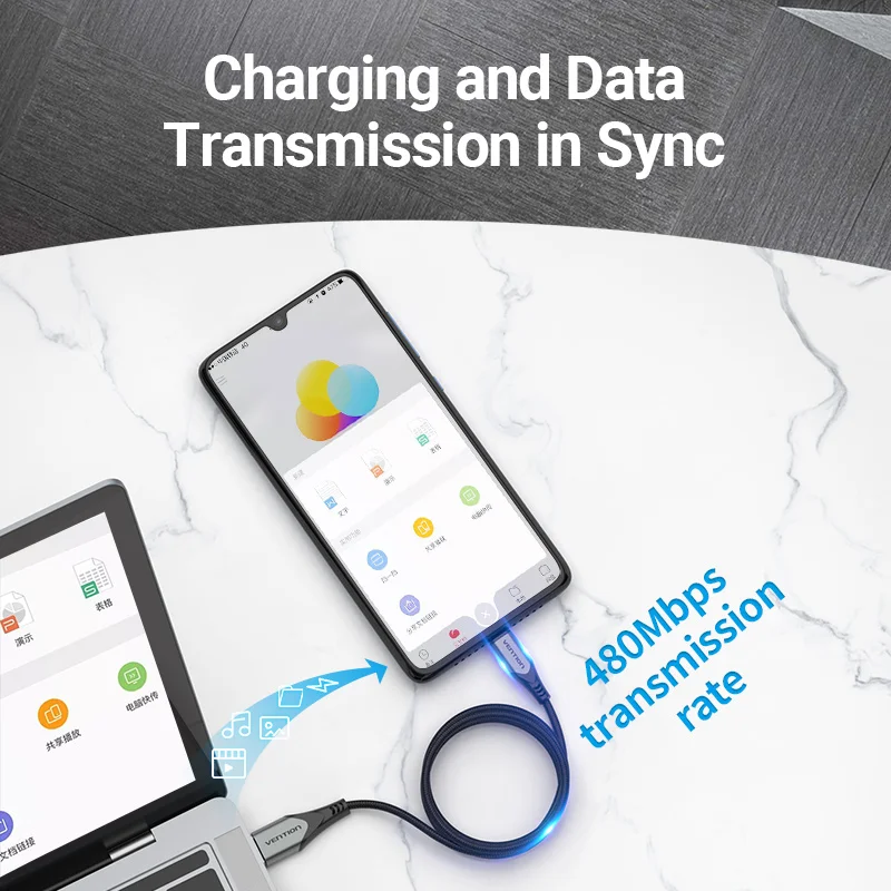 vention magnetic charge cable 3a fast charging micro usb cable magnet usb type c charging data wire for mobile phone usb cord free global shipping