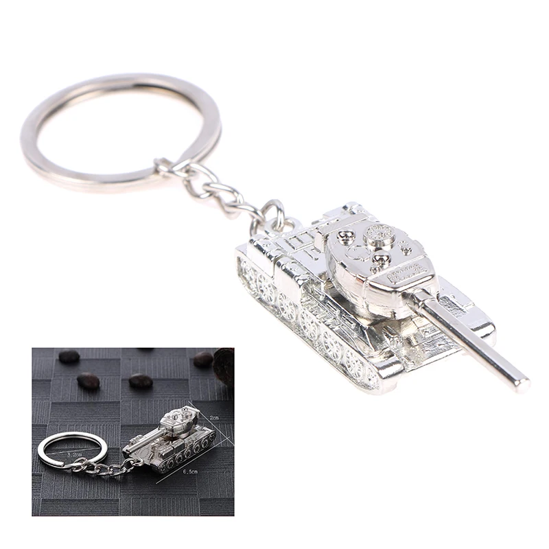 

1 шт. креативный мужской брелок популярная игра Мир танков брелки в виде танка подвеска кольцо для ключей мужские сувениры подарок брелок ко...