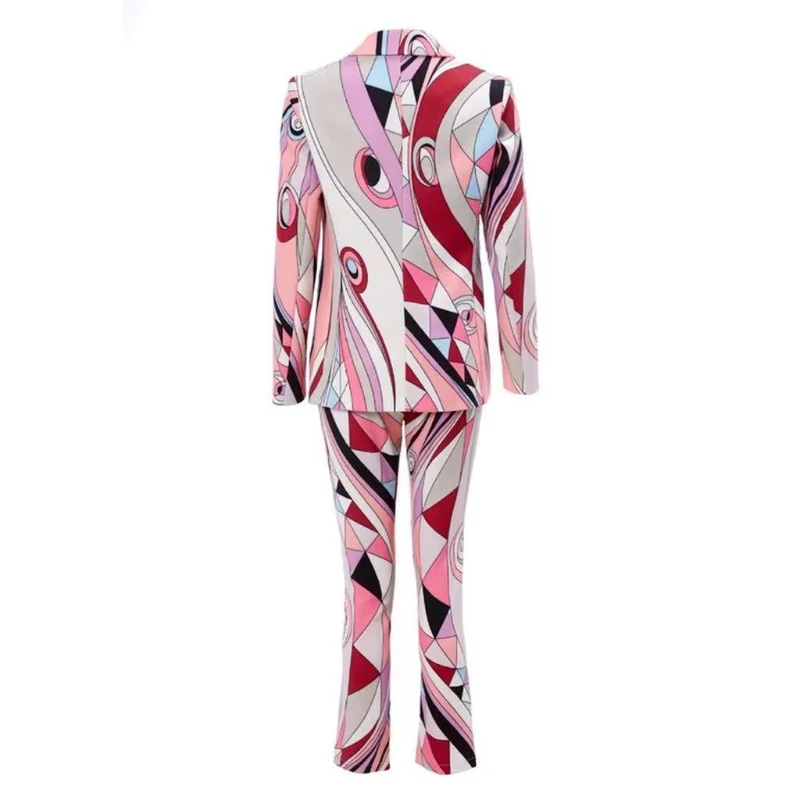 Блейзер Glamoda из двух предметов брюки женская одежда модная уличная платье с