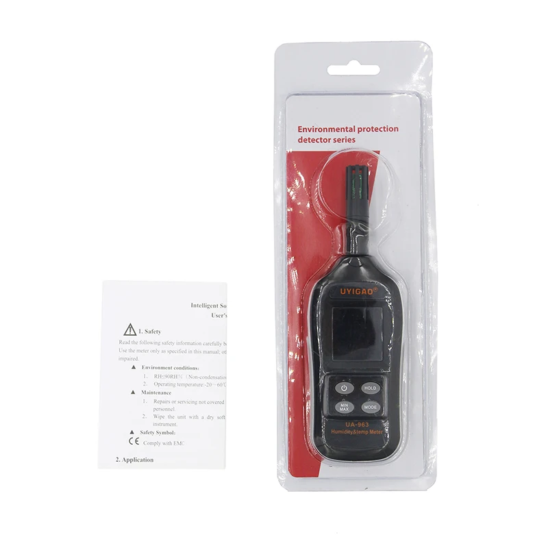 Digital Temperature and Humidity Meter LCD Display Portable High Precision Sensitive Laboratory Thermometer | Инструменты