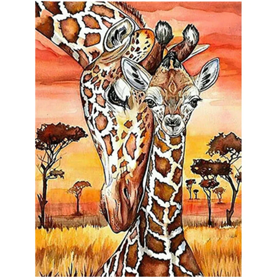

Алмазная живопись 5D жираф, алмазная вышивка, животные, вышивка крестиком стразы, искусство ручной работы, хобби, подарок, Настенный декор