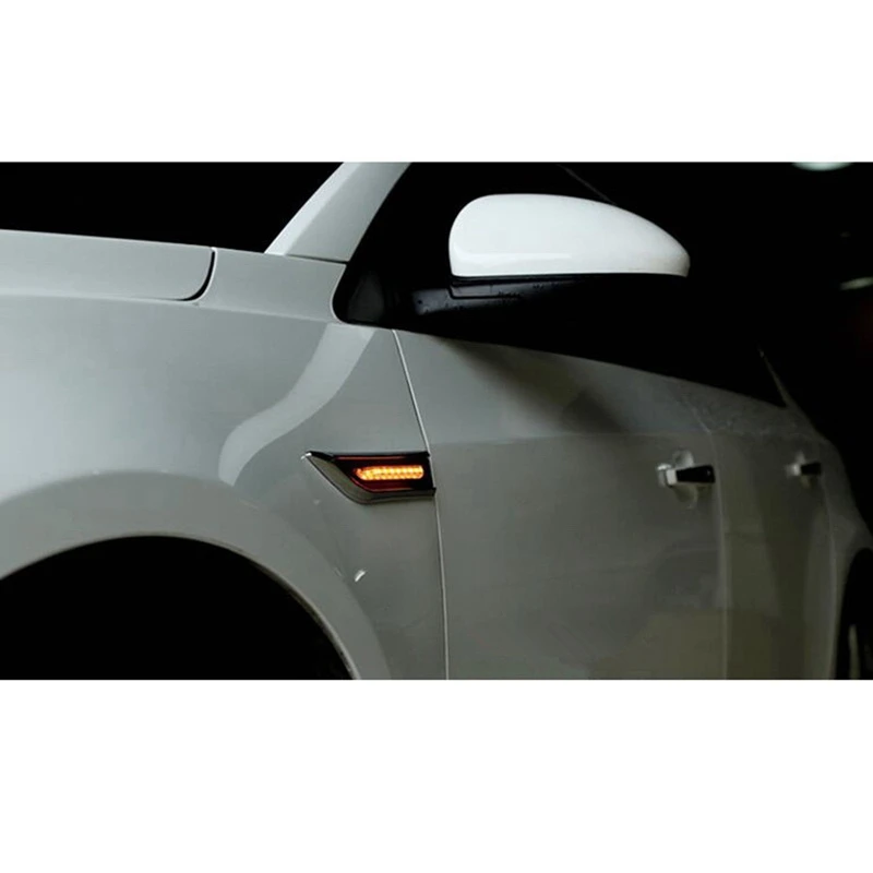 

2Pcs Car Leading Turn Signal Sticker LED Turn Signal Suitable for Chevrolet Cruz 2009-2015