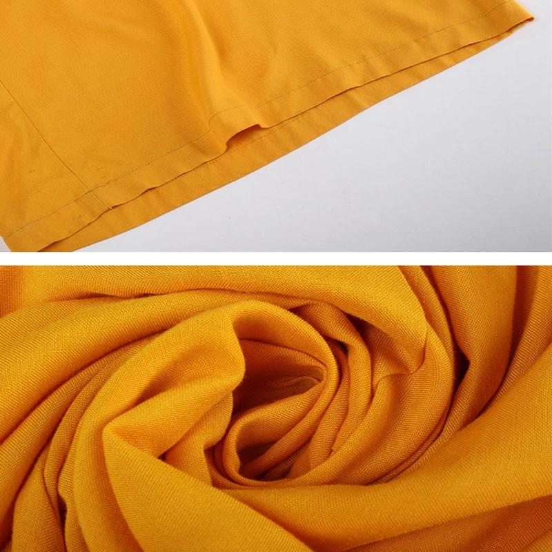 

Summer plus size jumpsuit 3XL-7XL bust 152CM fashion women's tassel lace shoulder light yellow high waist cropped wide leg pants