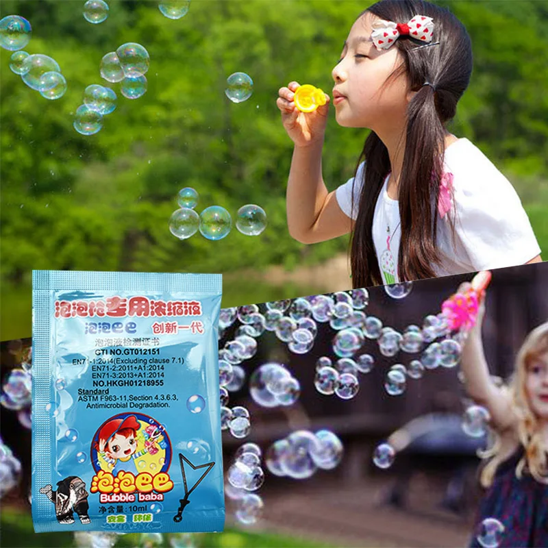10 PCS 10ML Bubble Liquid Soap Toy Replenisher M09 | Игрушки и хобби